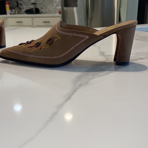 Roper NWOT Leather Mule Size 9 - Picture 4 of 9